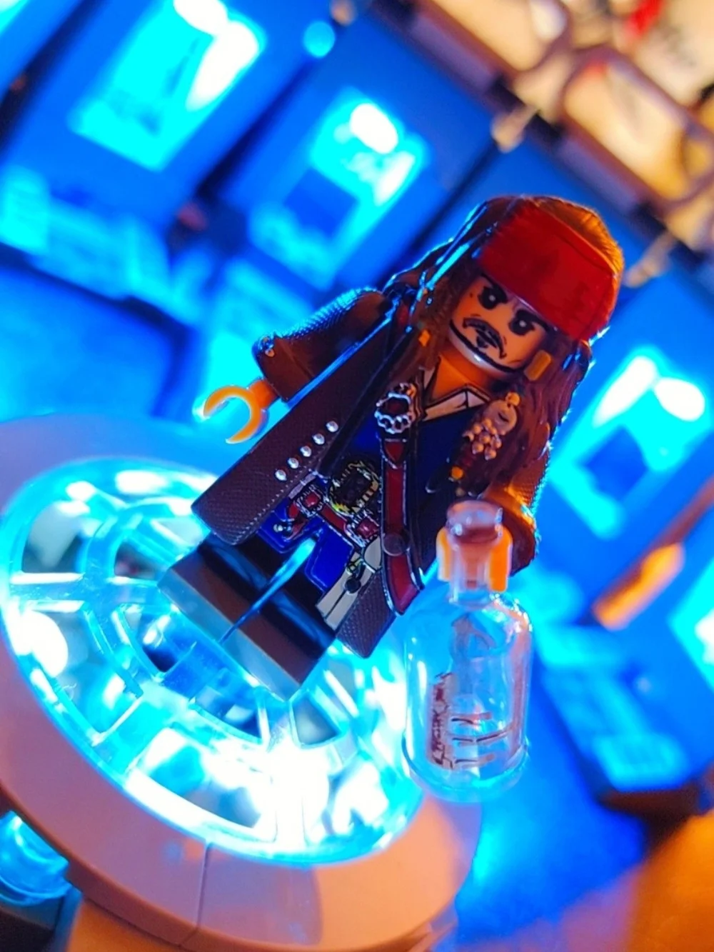 Jack Sparrow Pirates Of The Caribbean Minifigure Lego Compatible
